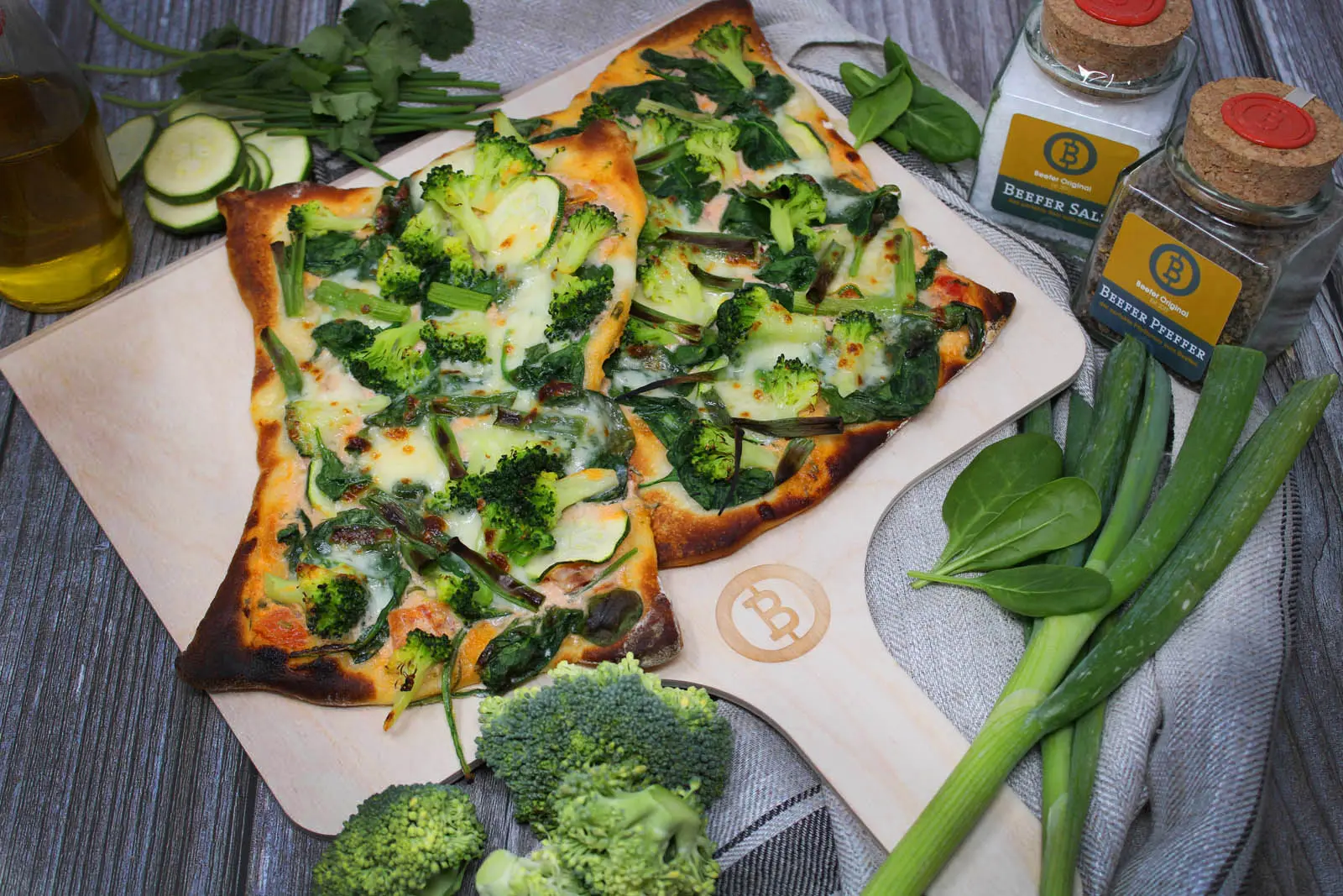 Beefer Pizza „Healthy-Green“
