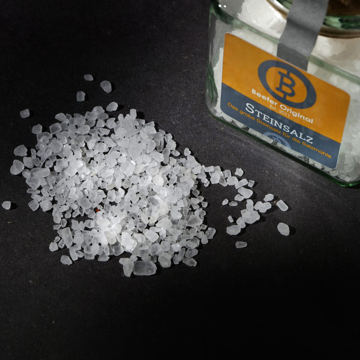 Beefer Grobes Steinsalz für Deine Salzmühle